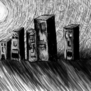 the city