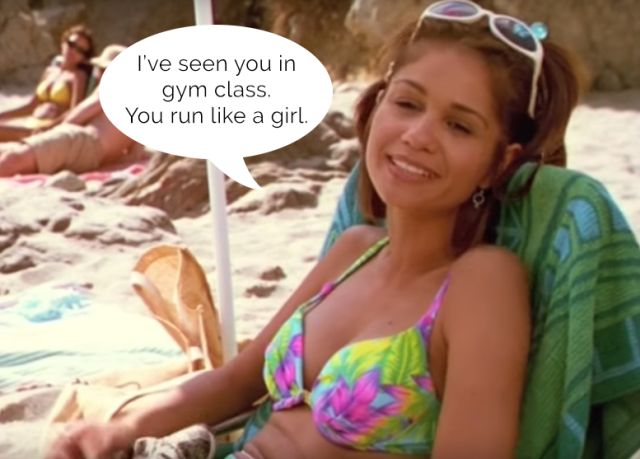 She's All That 1999 You Run Like a Girl