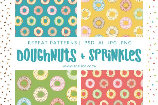 doughnuts and sprinkles