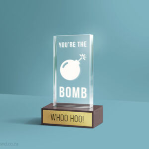 you're the bomb trophy